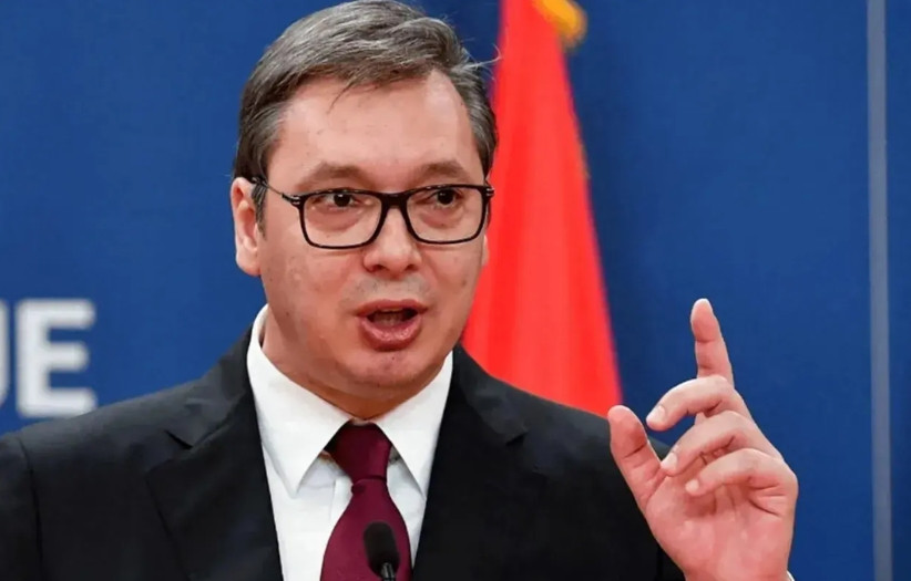 中国宣布参加莫斯科胜利日大阅兵后，塞尔维亚总统武契奇的病也好了，现在已经出院。武