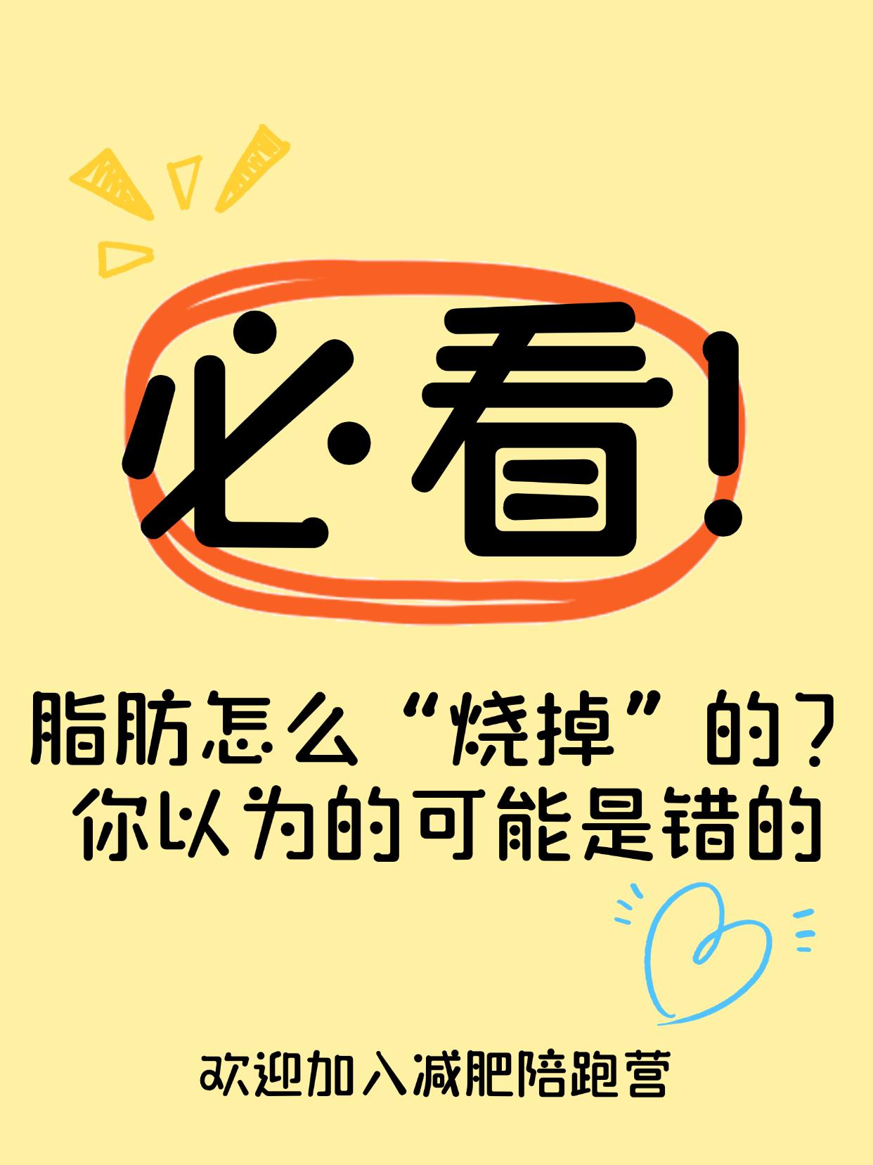 脂肪怎么“烧掉”的？你以为的可能是错的减脂到底脂肪去哪了？90%的人答错！很