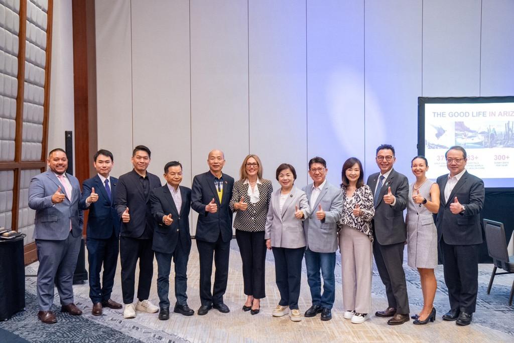 不怀好意。台湾中时新闻网今日评论道：“台‘立法院长’韩国瑜访美受美方高规格接待