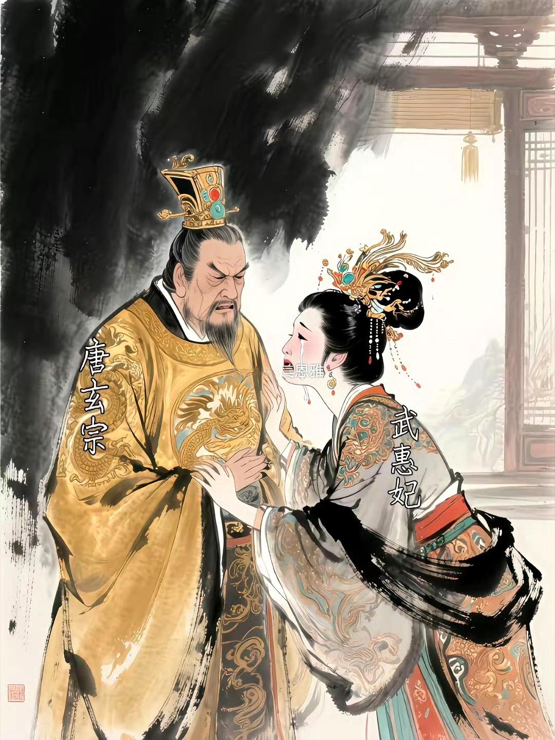 一日杀三子坐实了唐玄宗晚年的昏聩。​​​