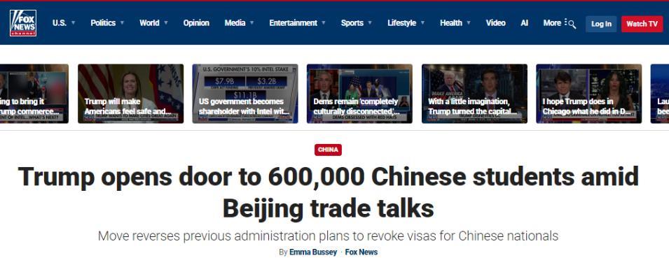 特朗普刚说允许60万中国留学生进入美国，话音未落就惹出了大麻烦。特朗普最近惹上