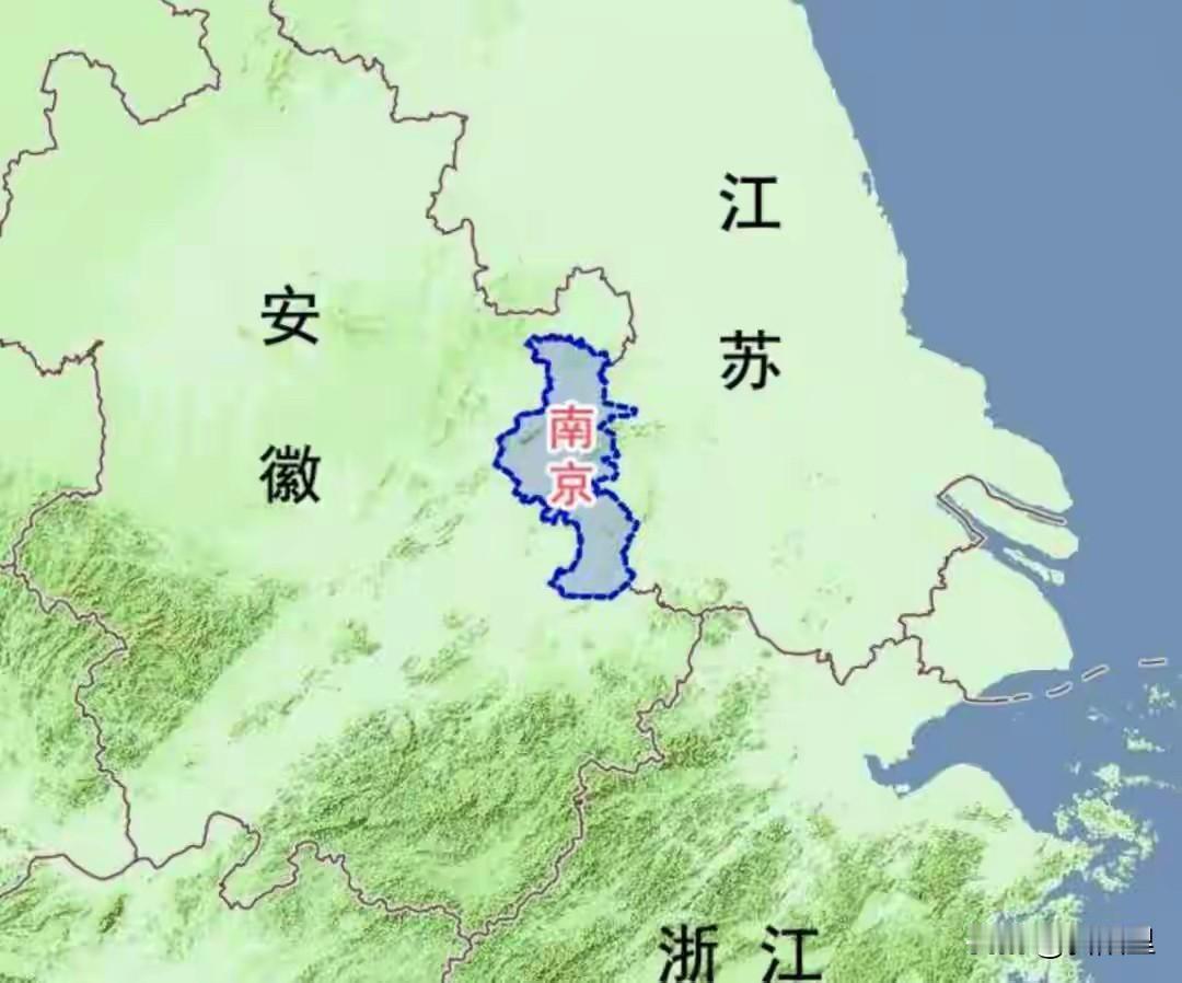 没有哪个省位城市的位置像南京一样的,它的位置和格局在全国真是独一无二的!你看南京