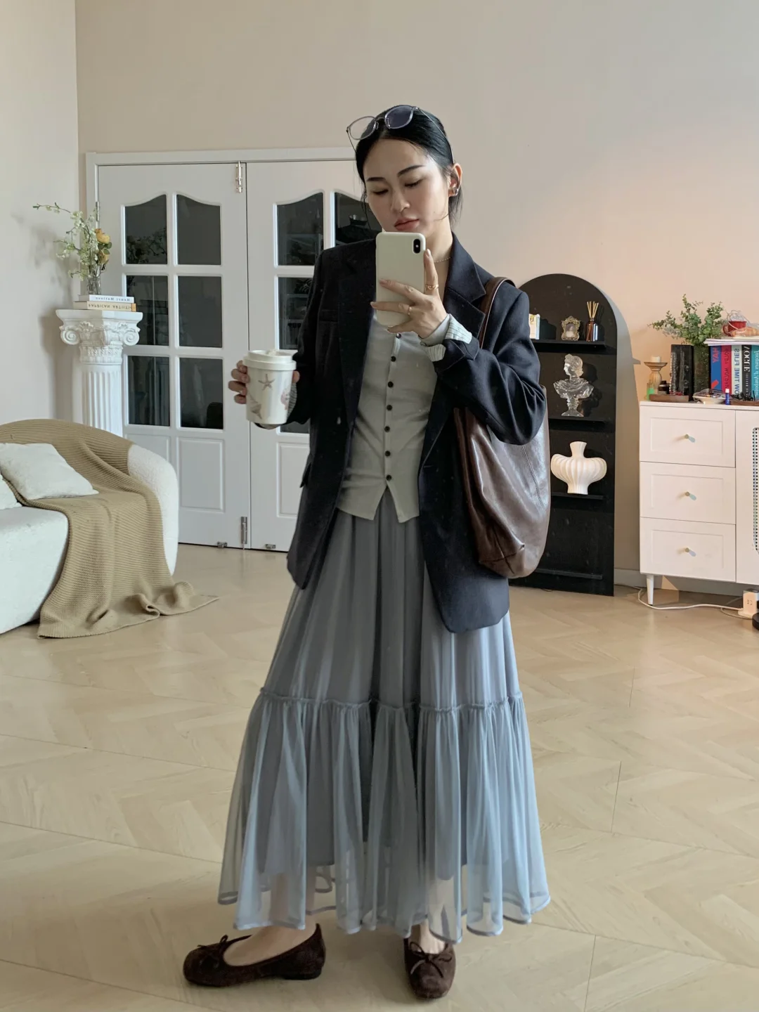 18套早秋look关键词：温柔/慵懒/知性/复古