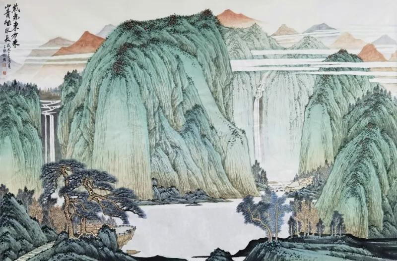 山水之间，意蕴悠长——从一幅画评王保起山水画作何东先生在当代中国画坛