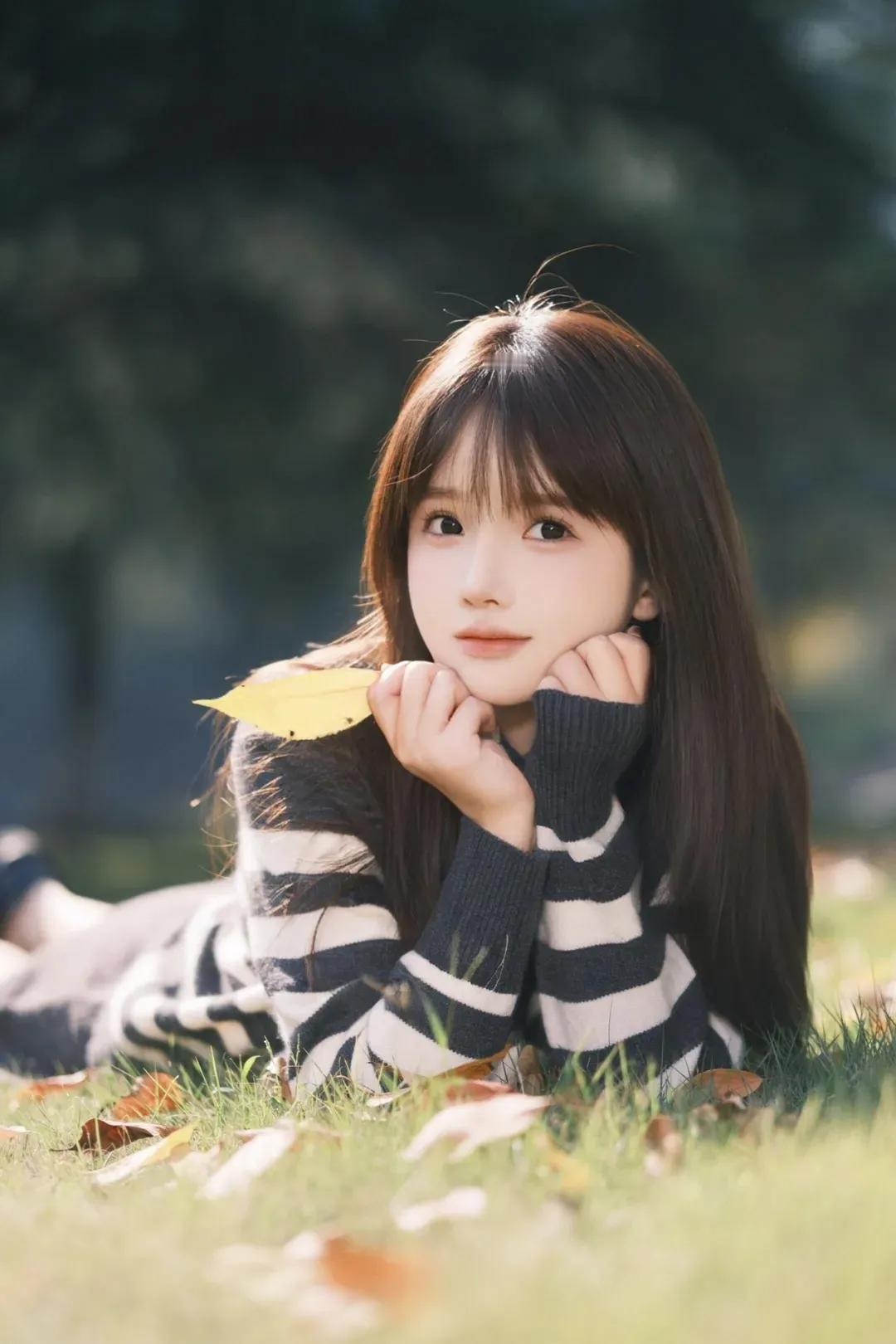 分享女神美图秋天来了晒一晒你心目中的女神女神们晒出你们的美照吧