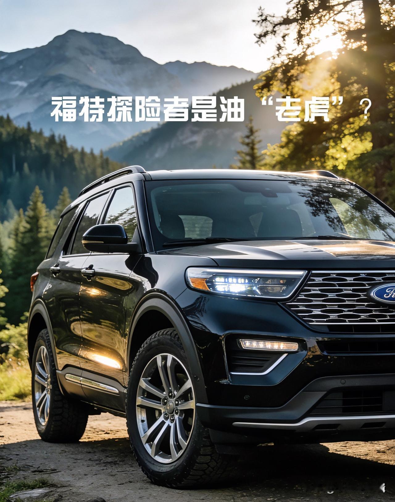 福特探险者的油耗高吗?想了解福特探险者油耗的朋友，别被网传“油老虎”误导了！作为