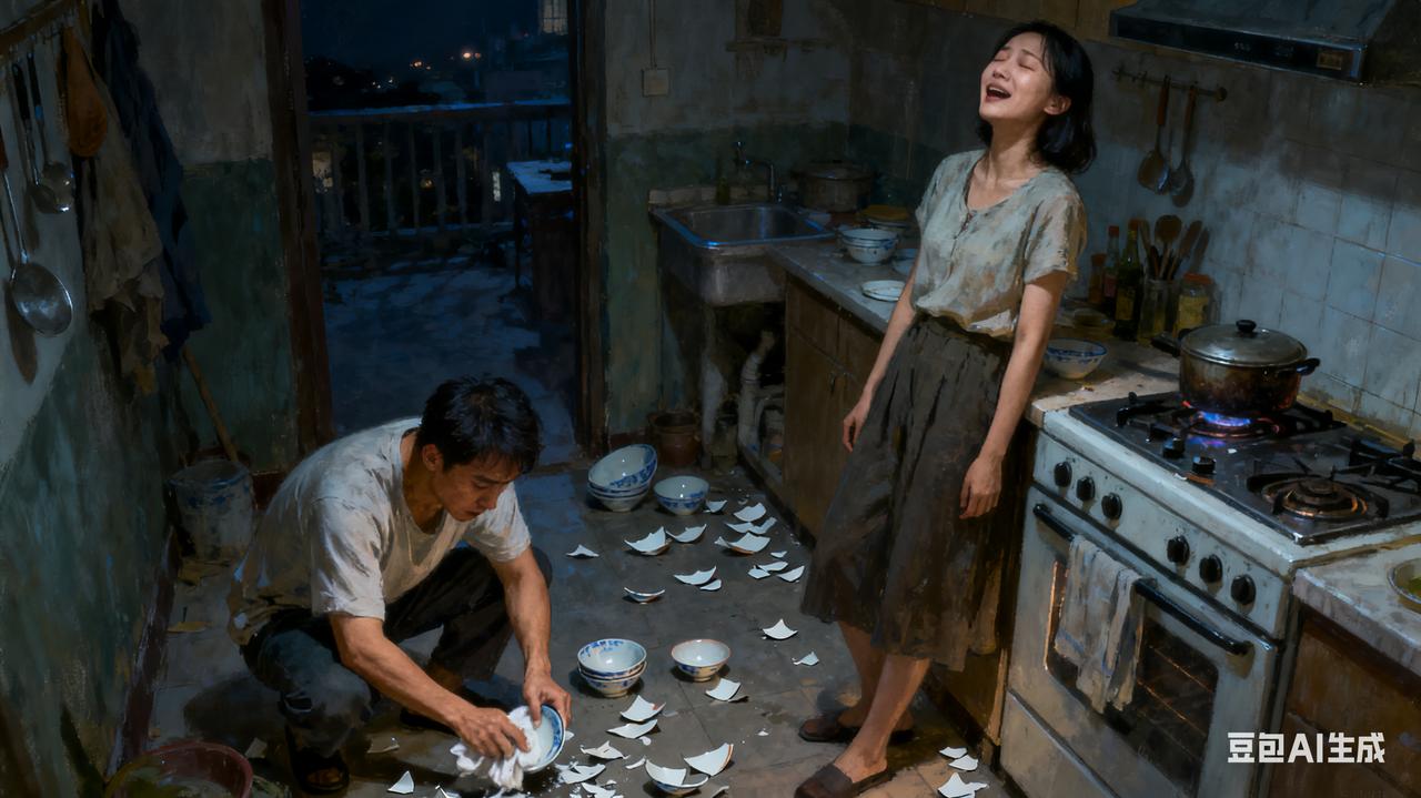结婚5年，我靠“装糊涂”把一地鸡毛过成了诗凌晨三点，厨房传来哗啦啦的水声。