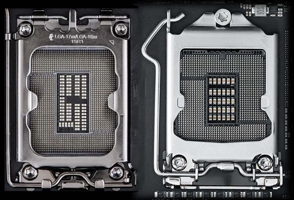 intel 12/13代酷睿lga1700插座首曝:变大了 也没变