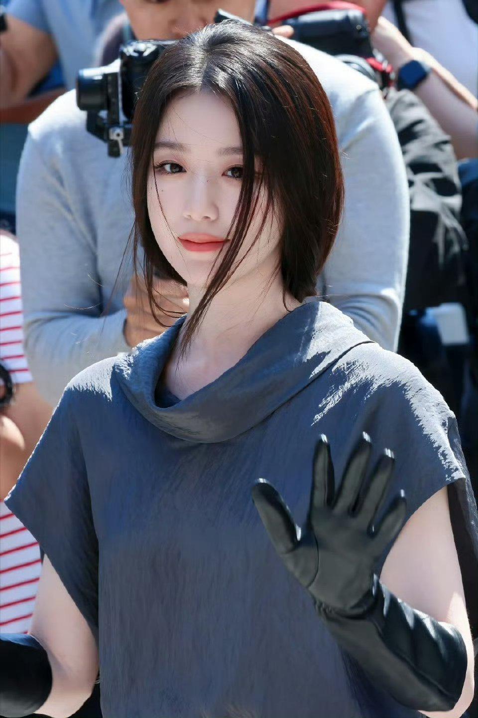 叶舒华～～双马尾叶舒华低马尾​​​