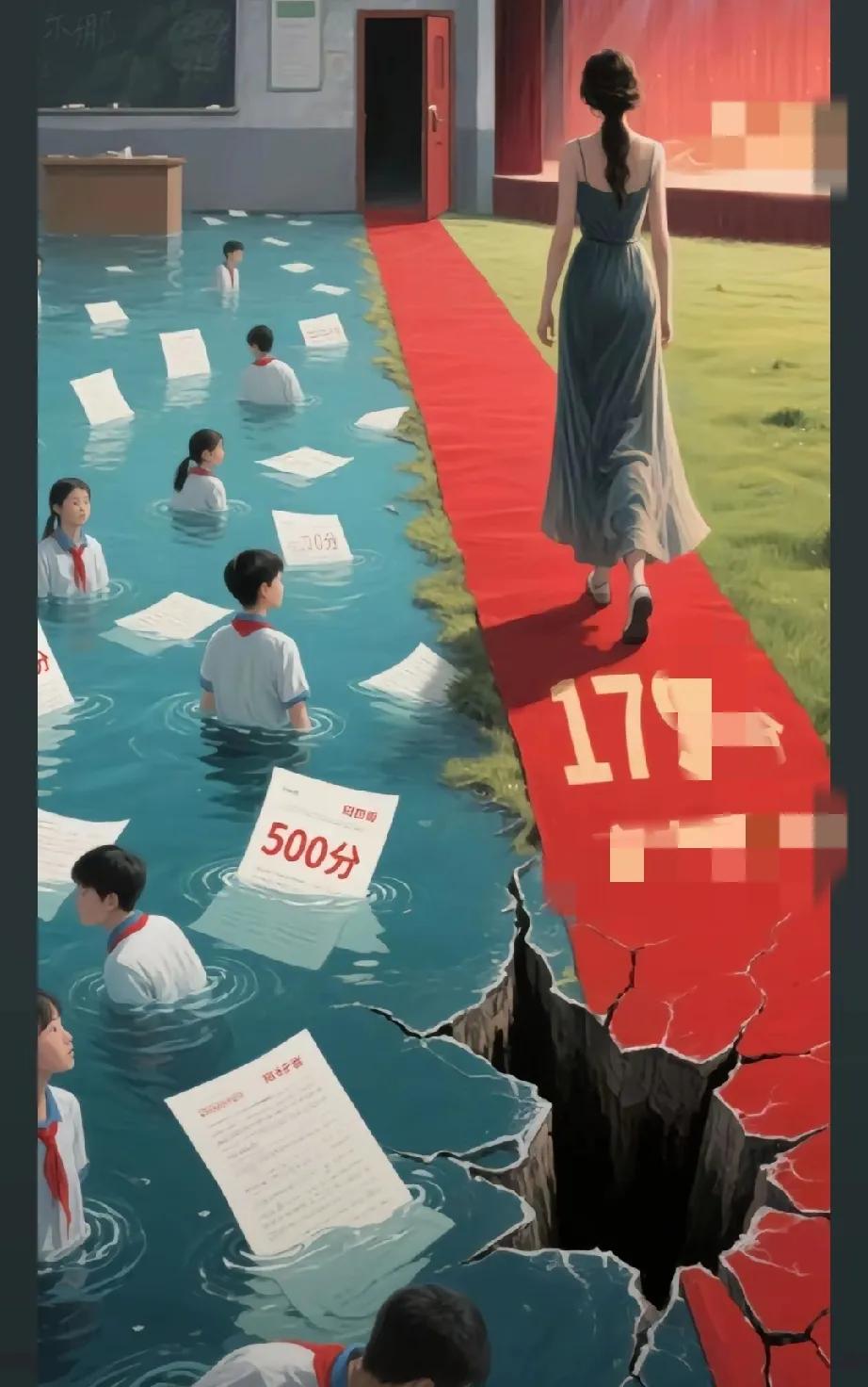 外国冷笑话：女儿：妈妈长大我也要上上戏！孩子妈:傻孩子，上戏在等你长大呢！