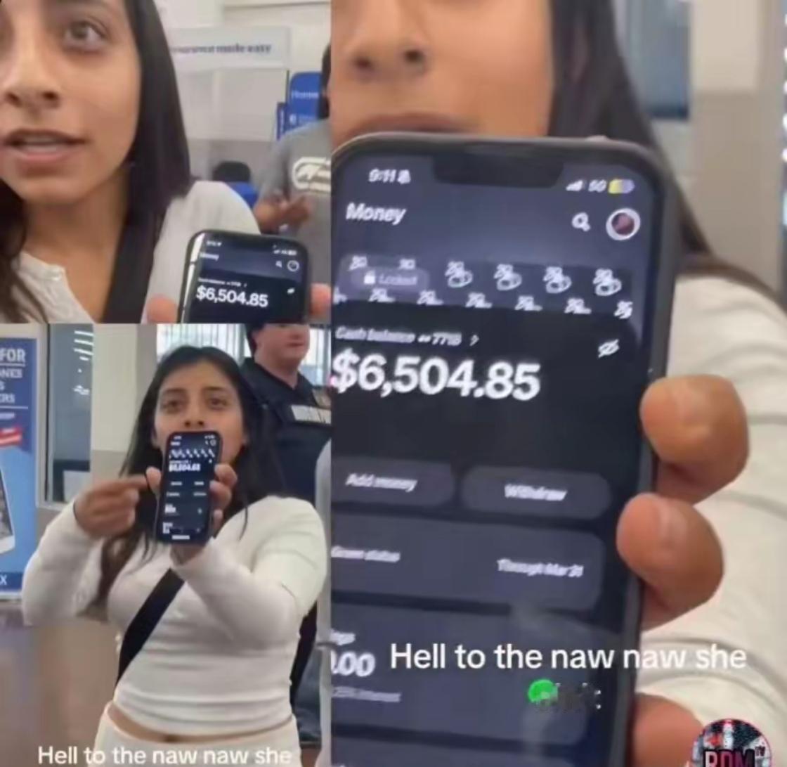 谁能想到，6500美元就能在美国敞开了骂街。沃尔玛顾客排队结账，不知道什么原因一