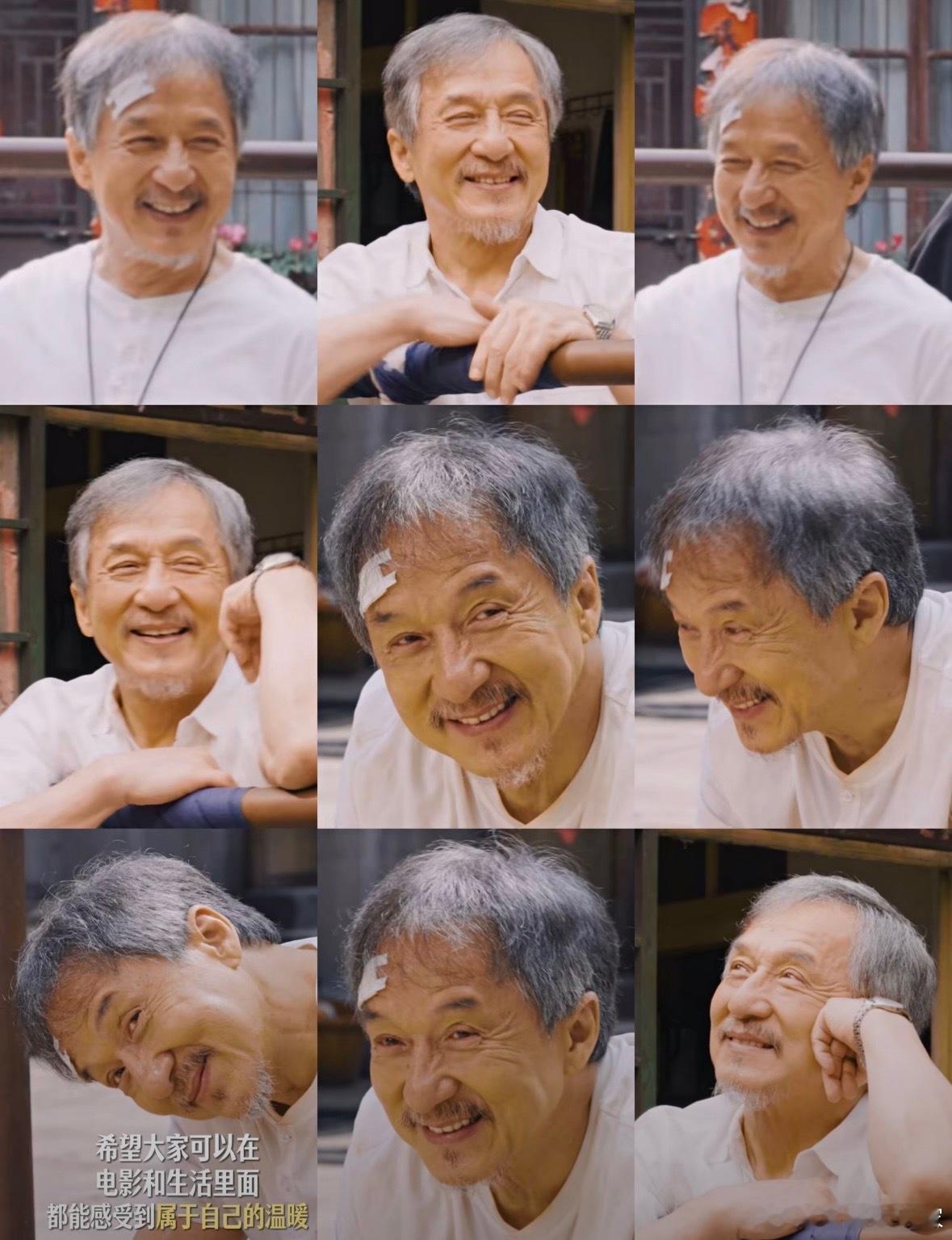 成龙忘东西这段不像演的看着成龙在菜摊前手足无措，突然就哭了