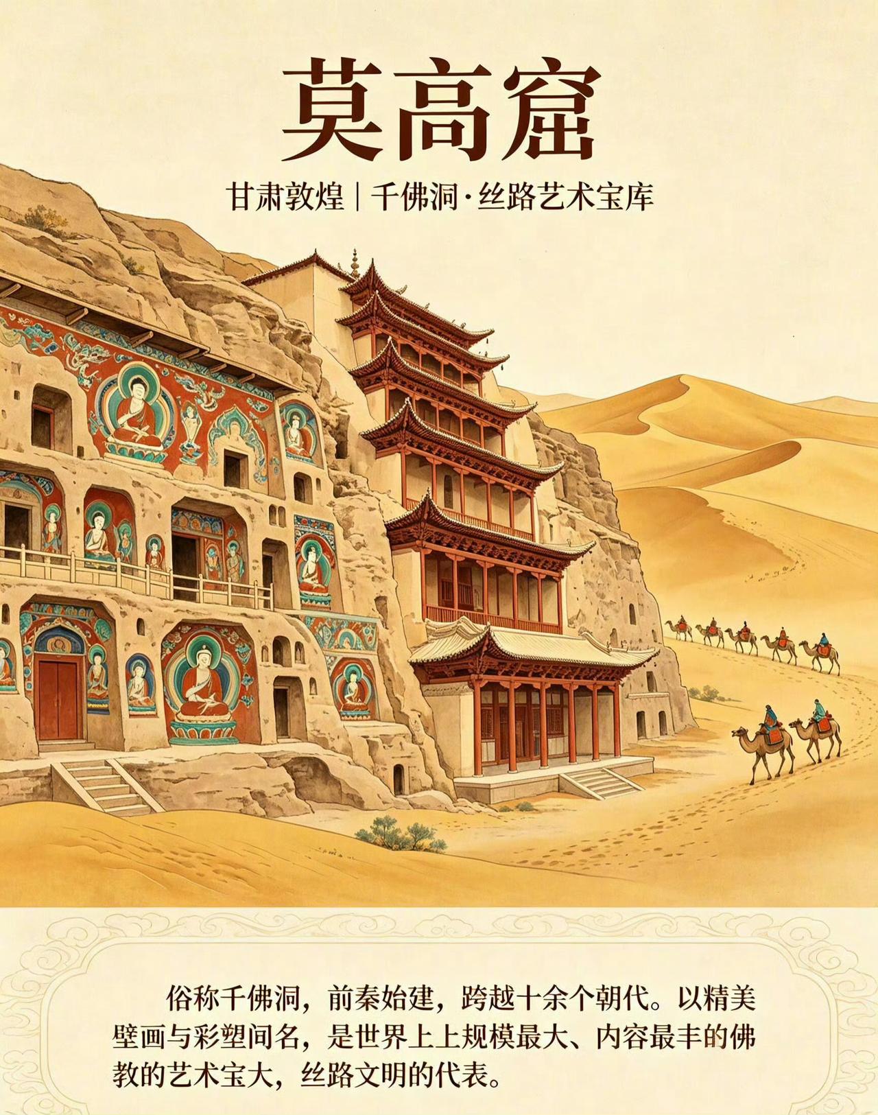 中国十大石窟，一眼穿越千年的东方石刻史诗✨山河为卷，岩石为纸。古人以刀为