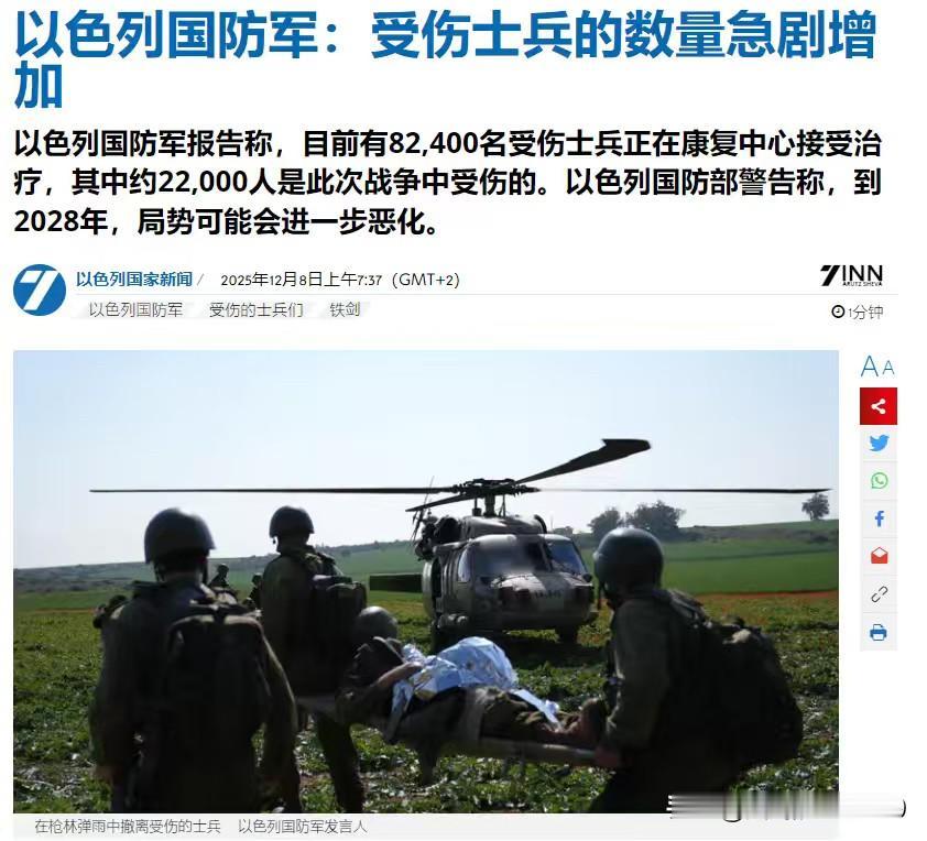 82400名受伤士兵正在康复中心接受治疗，其中约22,000人是此次战争中受伤—