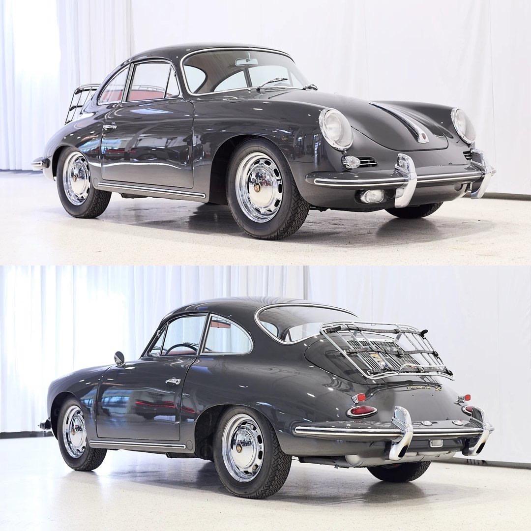 1964年Porsche356Ccoupe，自1963年改款而来，作为356