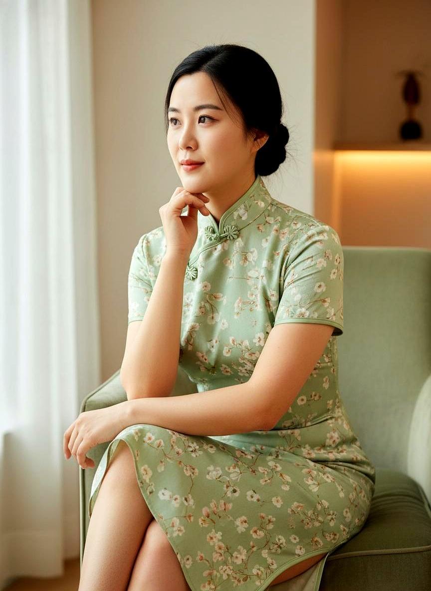 旗袍火了，但别急着闭眼吹。老底子旗袍是解放，不是束缚。立领、盘扣、修身，当