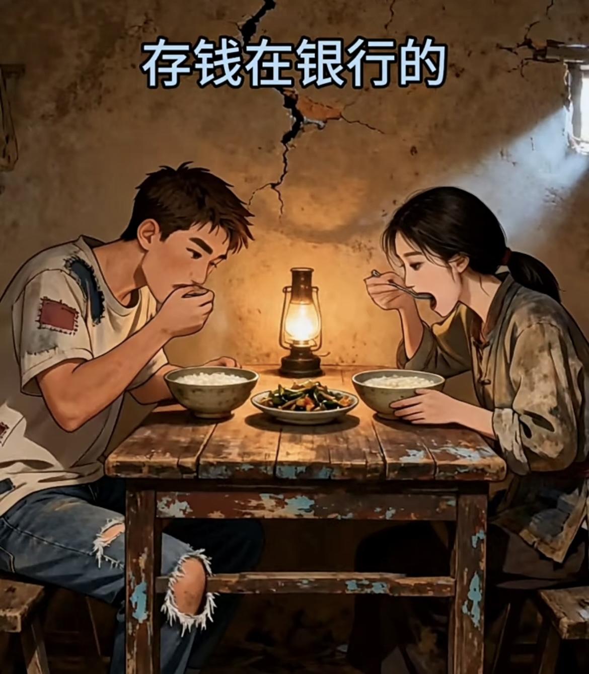 家人们发现没？跟银行打交道的“贫富逻辑”，主打一个反向操作：•存银行的：破