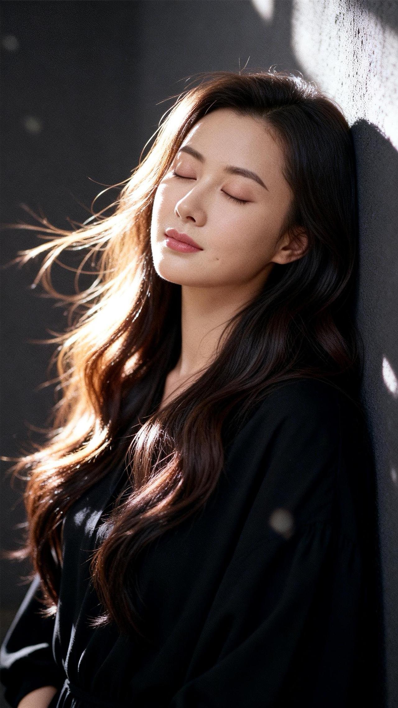 最是那闭眼的温柔，啧啧