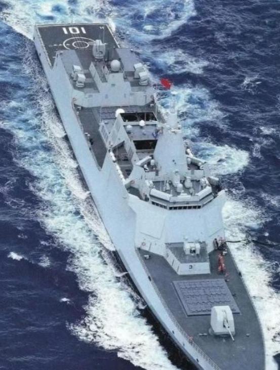 055大驱在世界属于什么水平？这么说吧，有16艘055的时候，地球上没有国家想跟