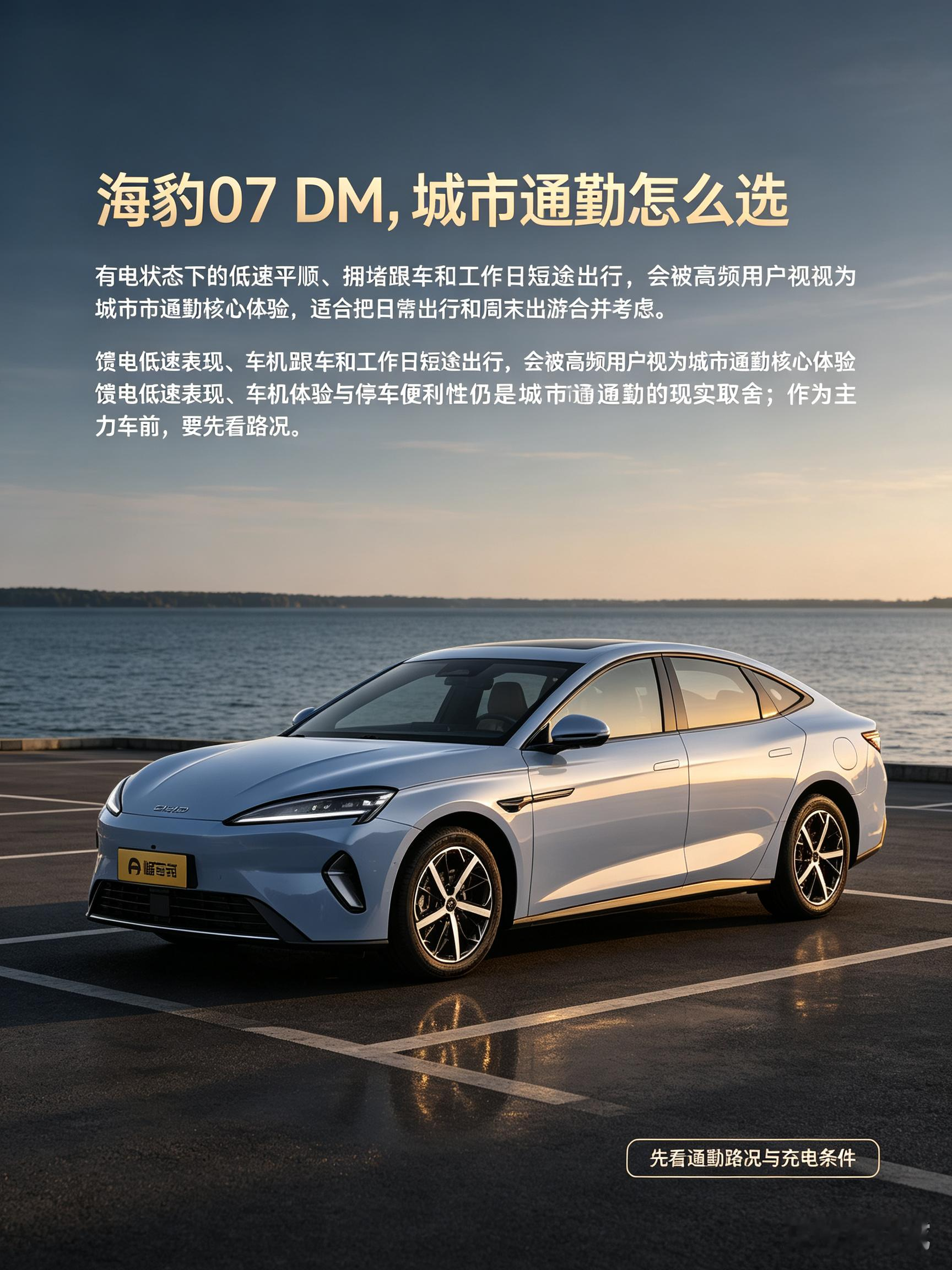 海豹07DM，城市通勤怎么选