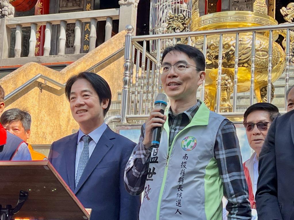 赖清德赞温世政一表人才他讽：丢手机砸助理“一镖人才”民进党行动中常会今（9）