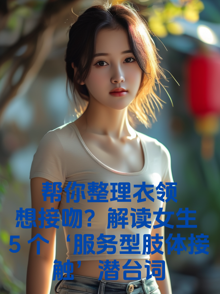 帮你整理衣领=想接吻？解读女生5个‘服务型肢体接触’潜台词