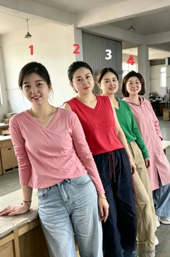 老辈人常说，选对伴侣，能够兴旺一个家庭。如果只看第一感觉，图里这四位女士，