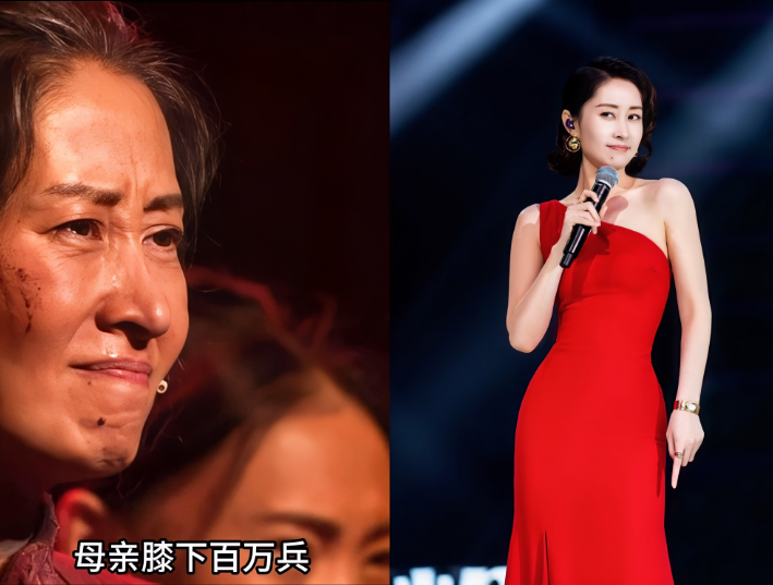 果然演员就该演戏，而不是被拉去唱歌。刘敏涛往那一站，我就开始哭。我将暂时忘记