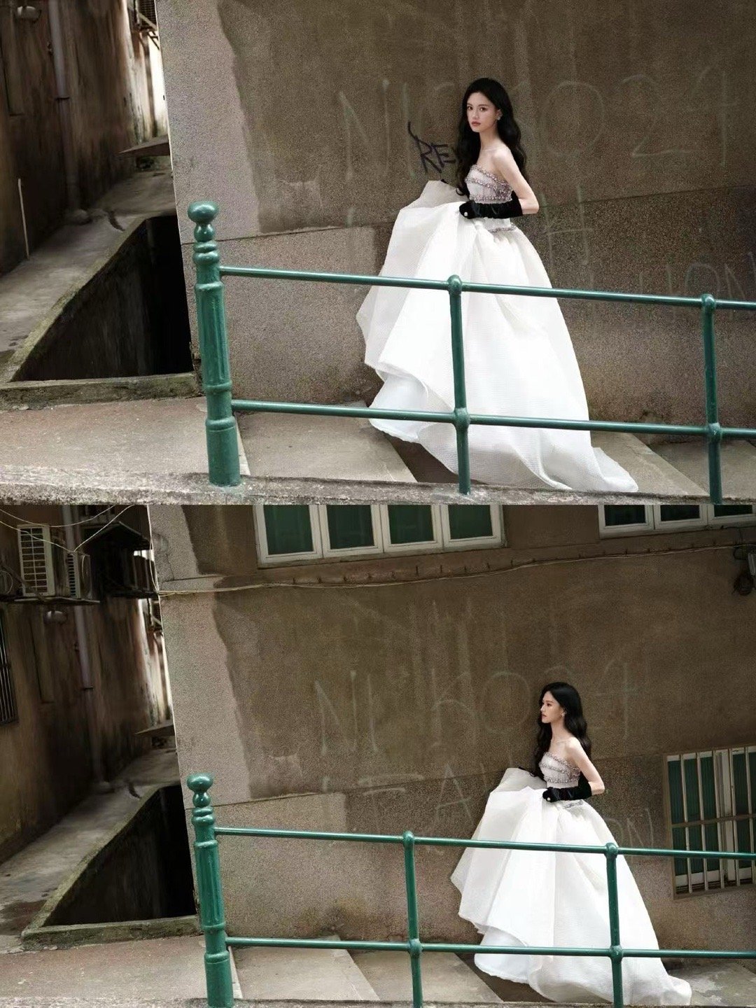 沈羽洁现实版落跑千金没错了又被沈羽洁的美貌和创意折服！这次“落跑千金”的主题精