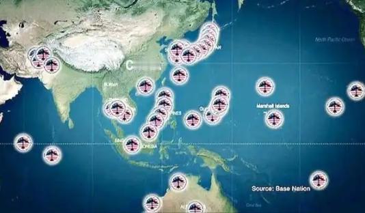 中国周边313个美军基地，每个基地平均10枚导弹，就需要3130枚导弹，如果说需