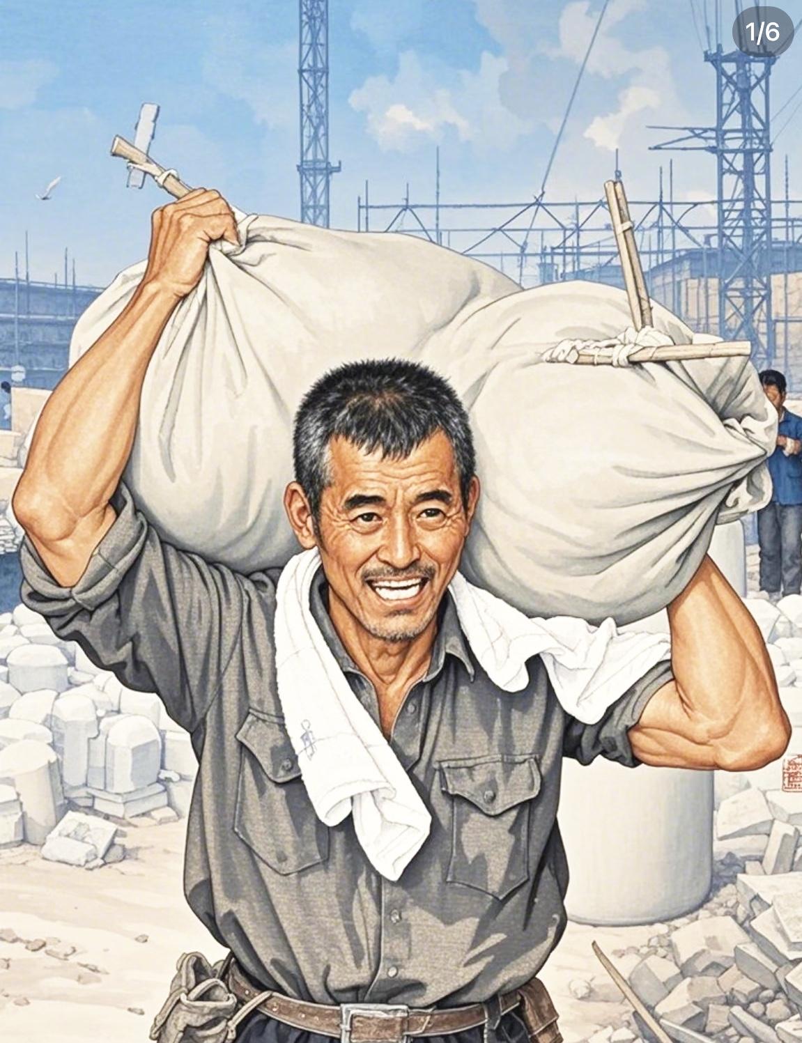 今天被朋友一句话，刺激到了，她说，凡是干重活的男人，基本都是原生家庭穷，小时