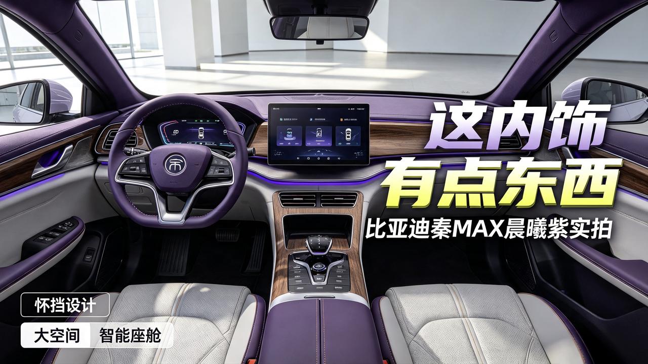 比亚迪秦MAX上市了，9.99万起，我看了下配置单，真有点东西。纯电和插混俩