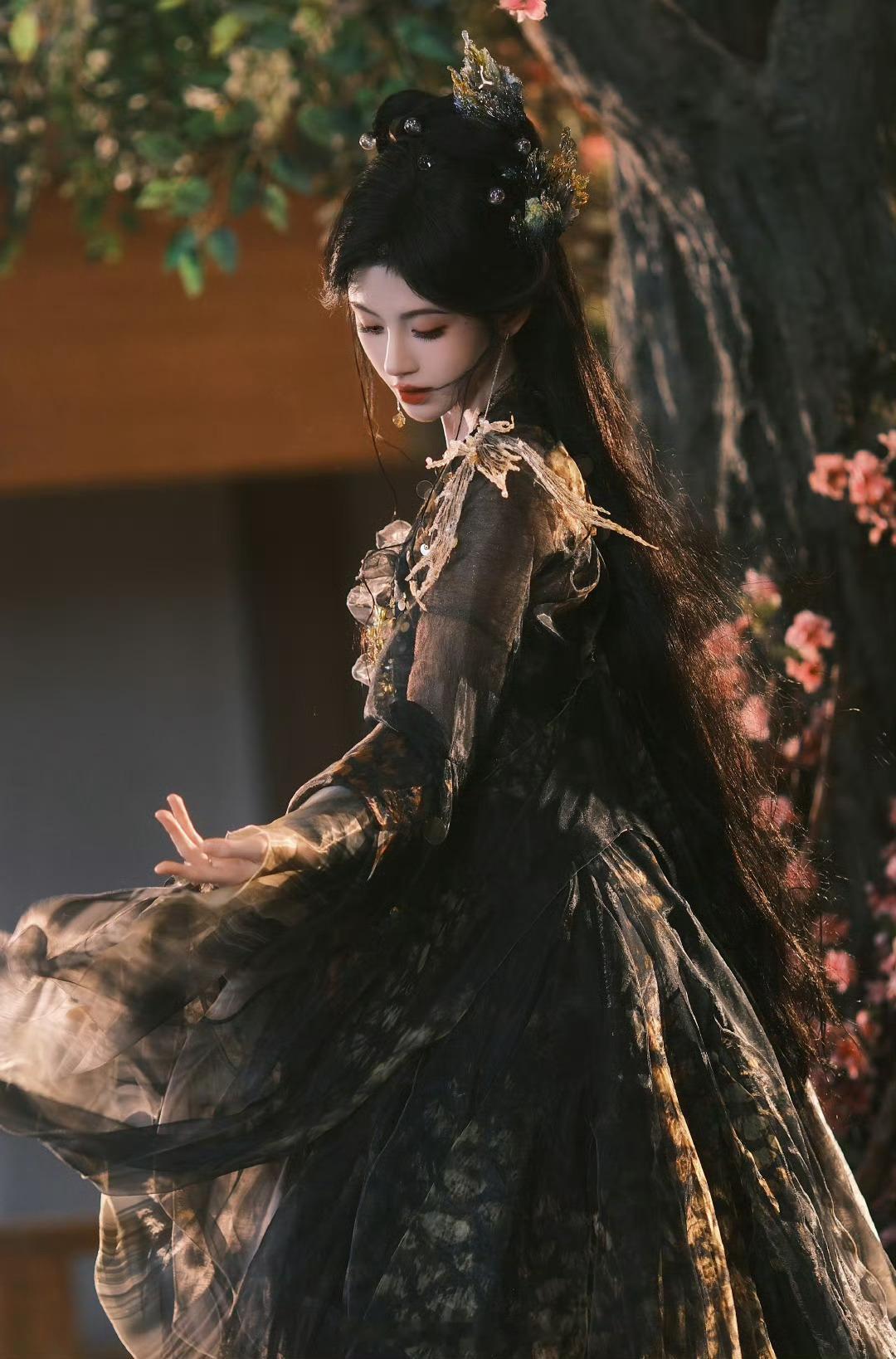 古风造型也太适合小鞠了鞠婧祎锦鲤抄古风造型鞠婧祎雪中古风大片​​​
