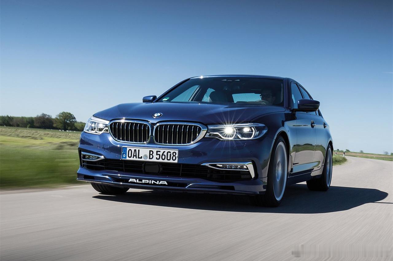 宝马终于要开始给迈巴赫和霍希上强度了ALPINA发布全新品牌标识