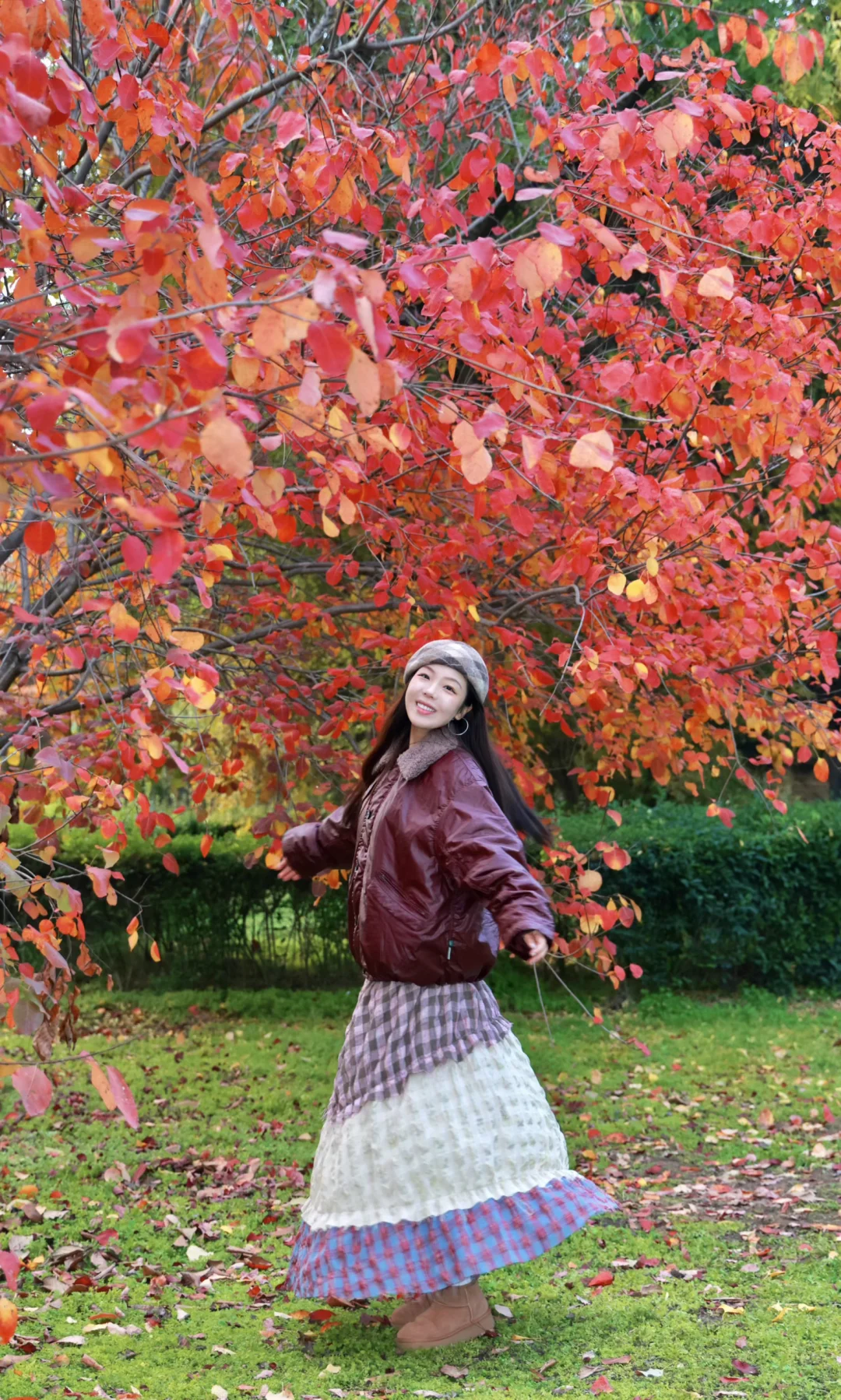 地铁直达！西安这个公园的五彩秋日美爆了🍁