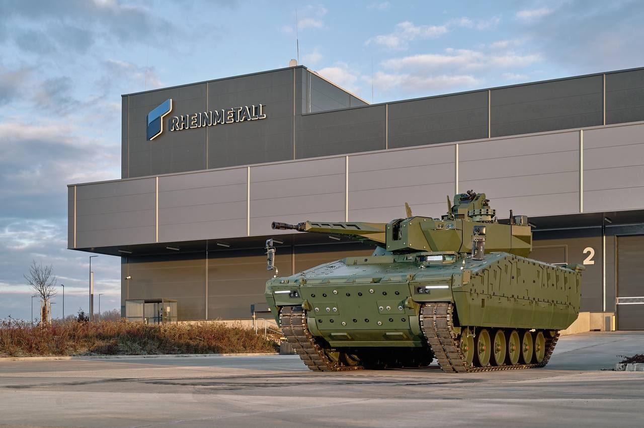 乌克兰已决定自行生产的主要步兵战车﹣﹣德国莱茵金属公司的KF41Lynx。