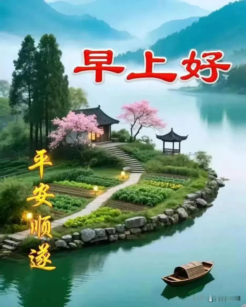 晨光漫过林间，清风捎来温柔，愿新的一天，少些奔波，多些心安，早安。