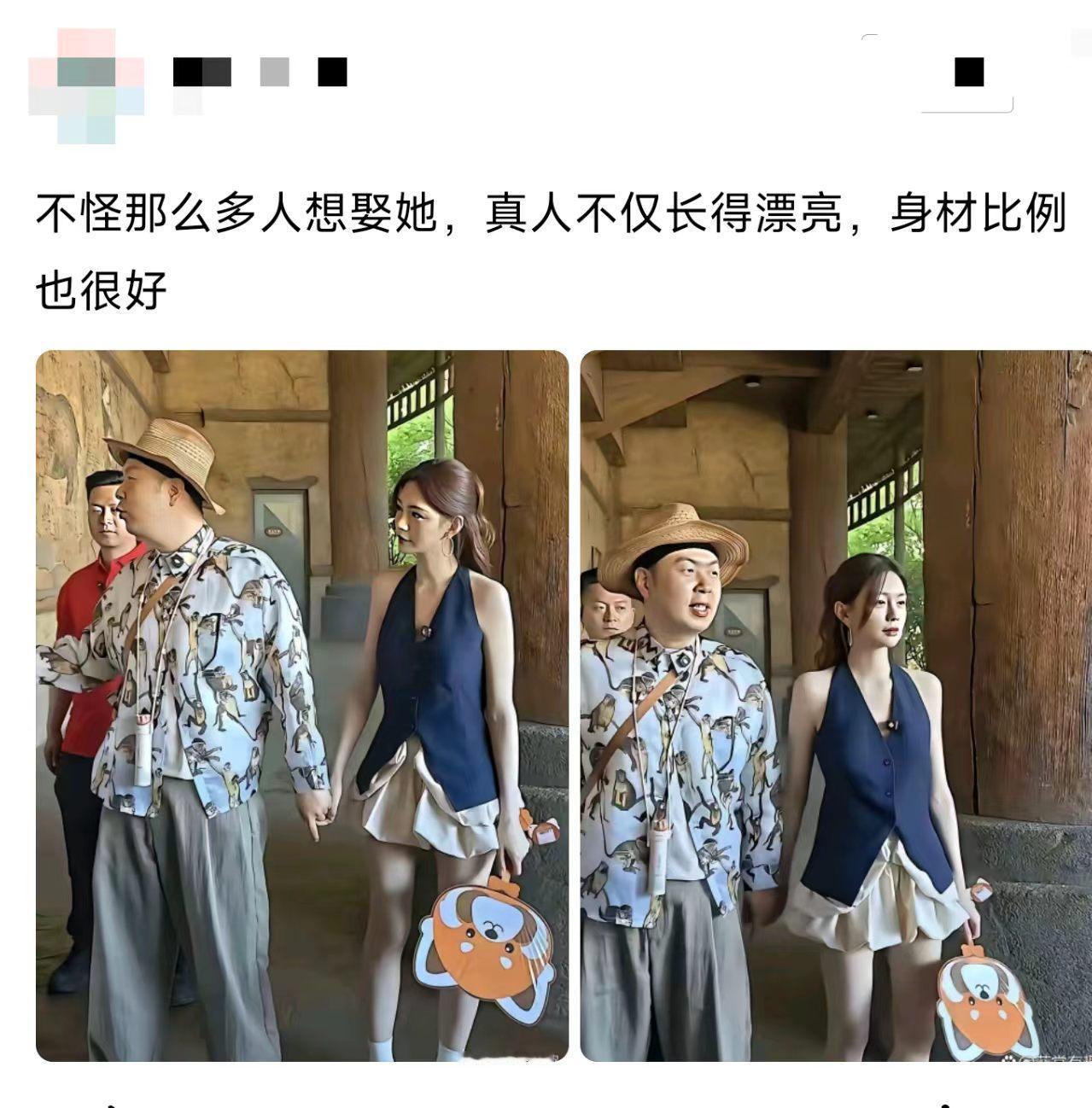 这一对站一起，怎么看着有点不搭呢？
