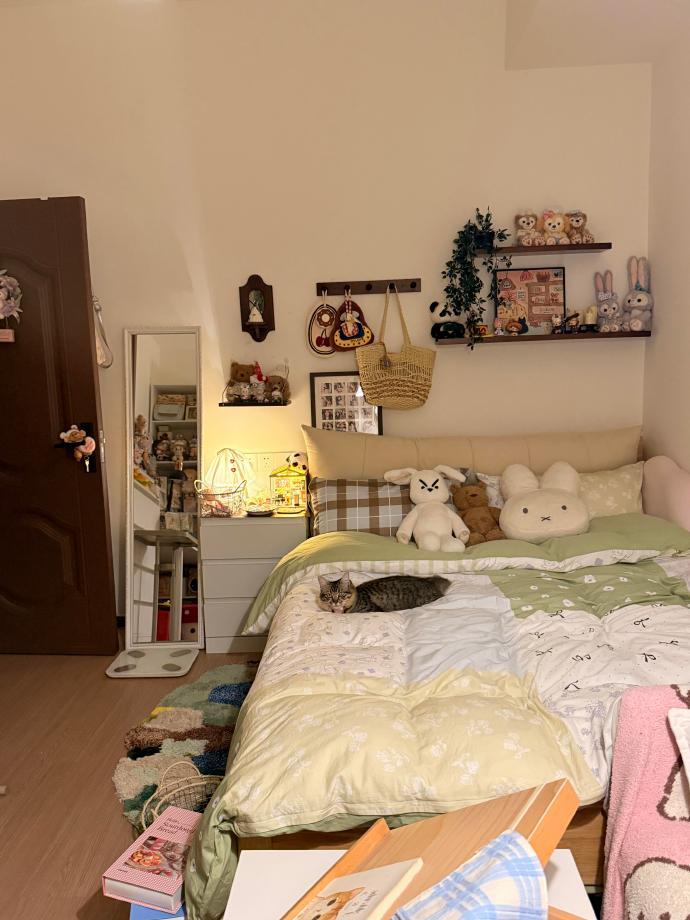 好喜欢这样的卧室！