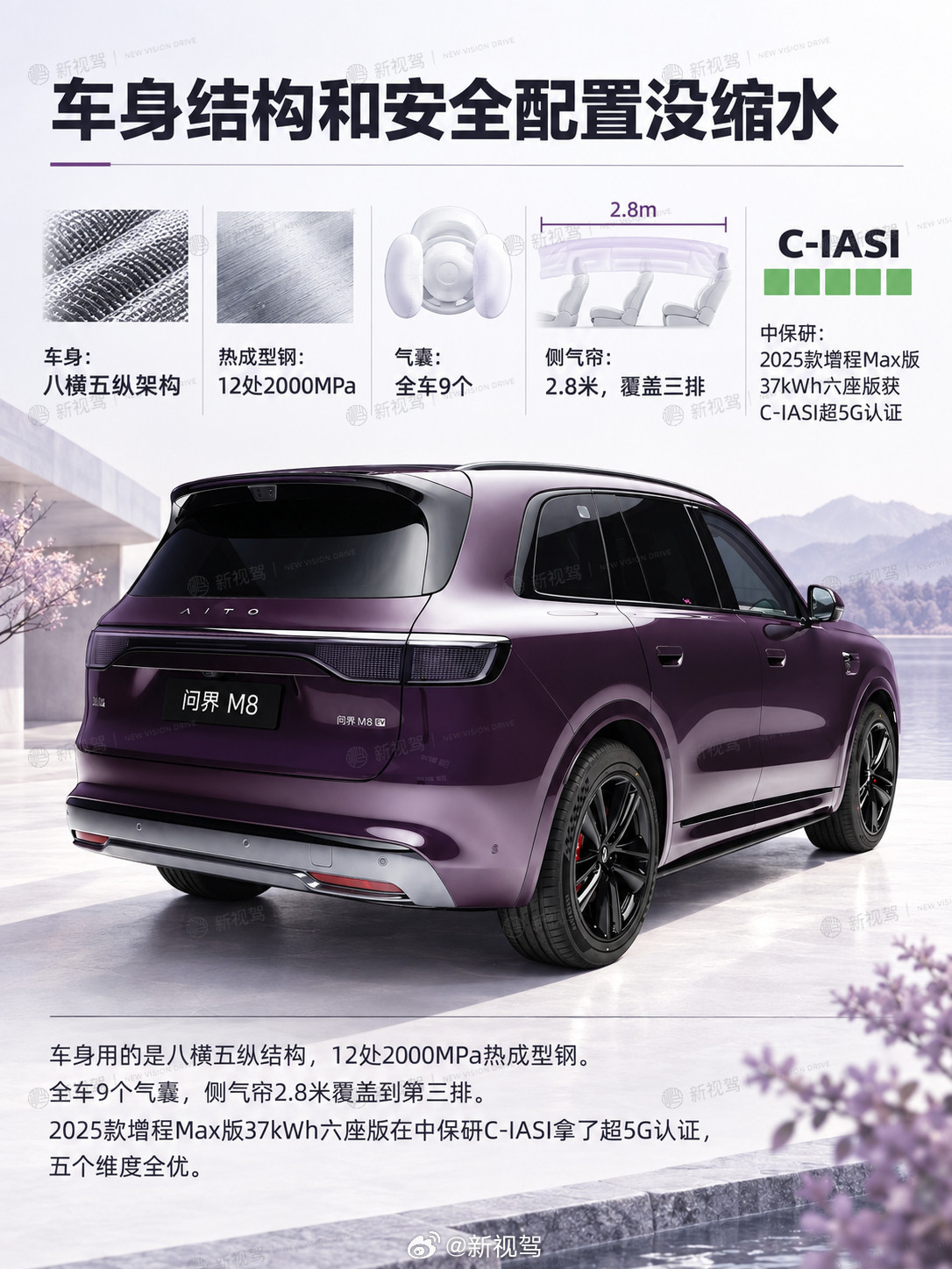 赛力斯主导后的第一款车，问界新M8到底改了啥？问界新M8开启预售了，38.98万