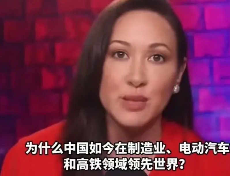 针对美国务卿卢比奥说中国的先进技术都是从美国窃取来的这个问题，美国美女主播表示质