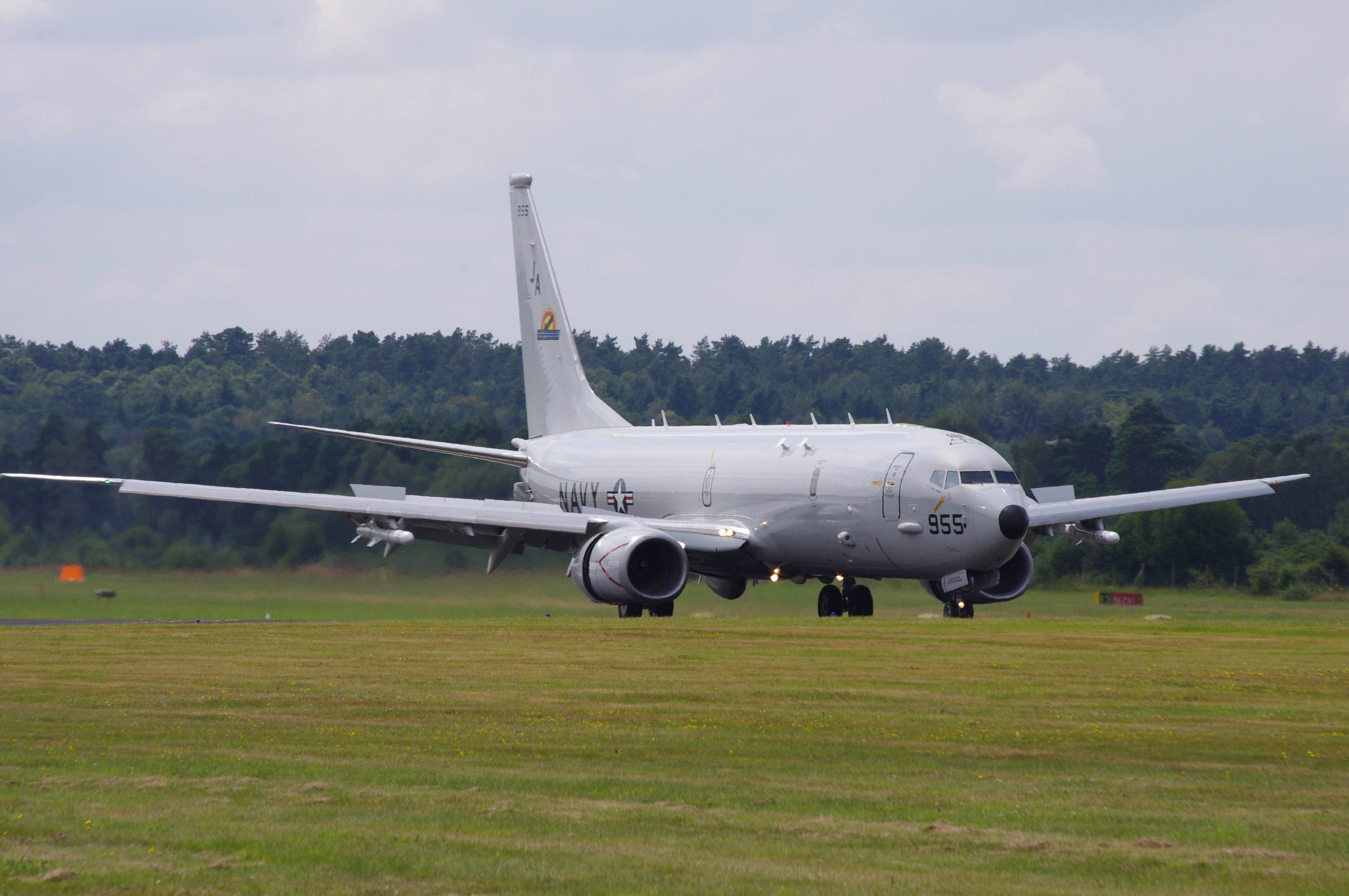 分享圖片：美國波音P-8“海神”（“波塞冬”）反潛巡邏機