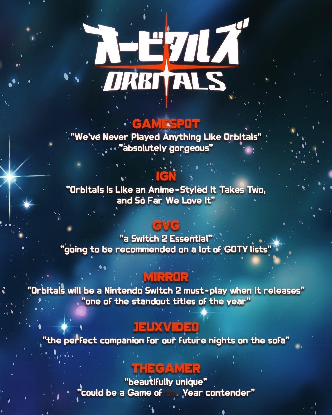 Switch2双人同屏合作新作《轨道双子星》外媒评价汇总公开！多家海外游戏媒体提