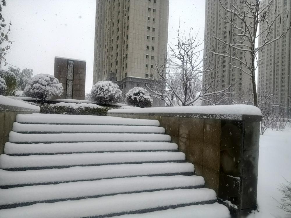 乌鲁木齐的暴雪己下了一晚上，到现在还没有停的意思。这场雪让人想起老辈人常提的