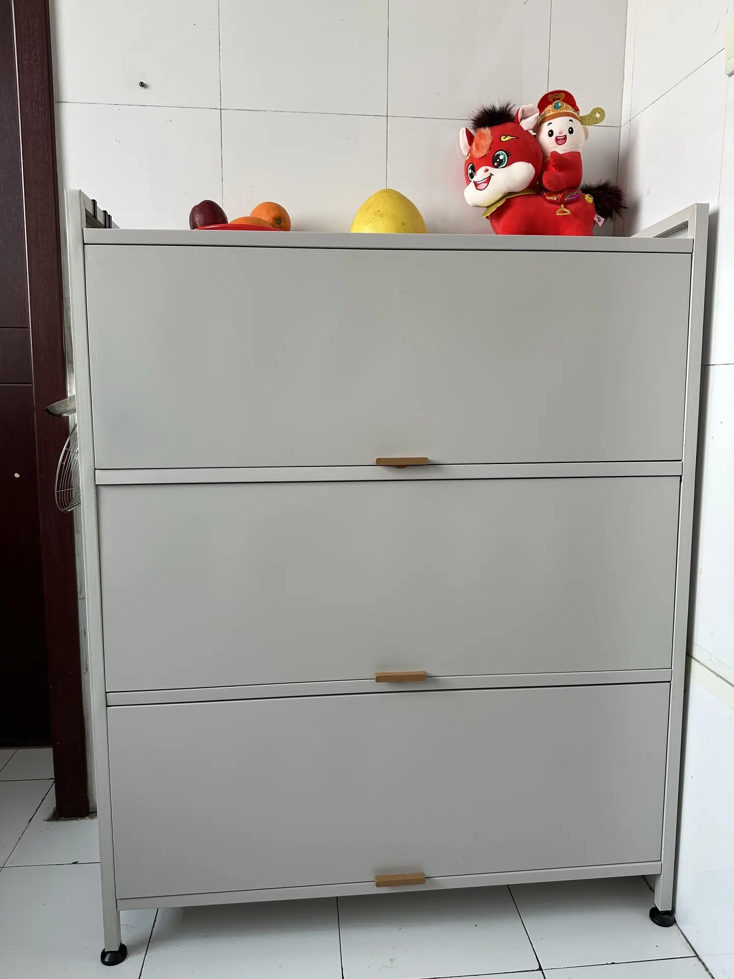 一款万能钢制储物柜来了！放厨房、放阳台、做书柜、放杂物都合适，还有挂钩...