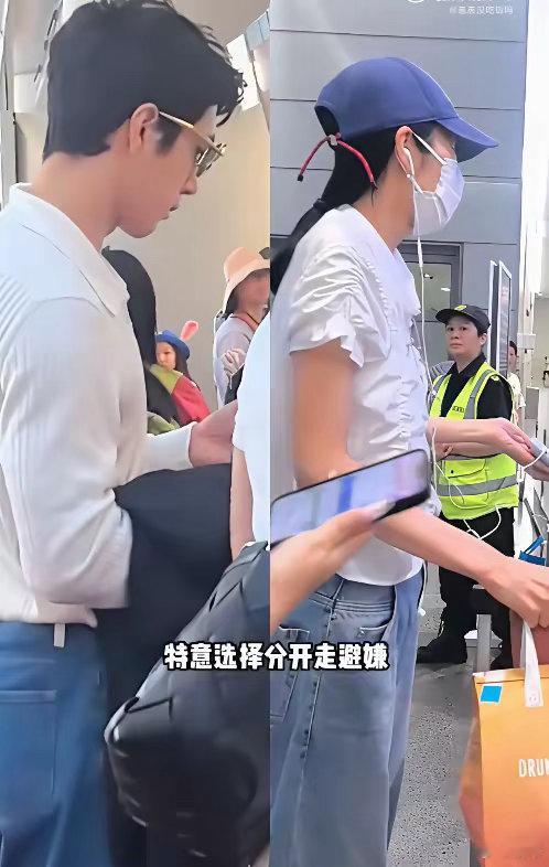 井柏然、孙千的剧在宣传期，刘雯这波操作真没得挑。他俩几乎是情侣衫坐飞机，下飞机之