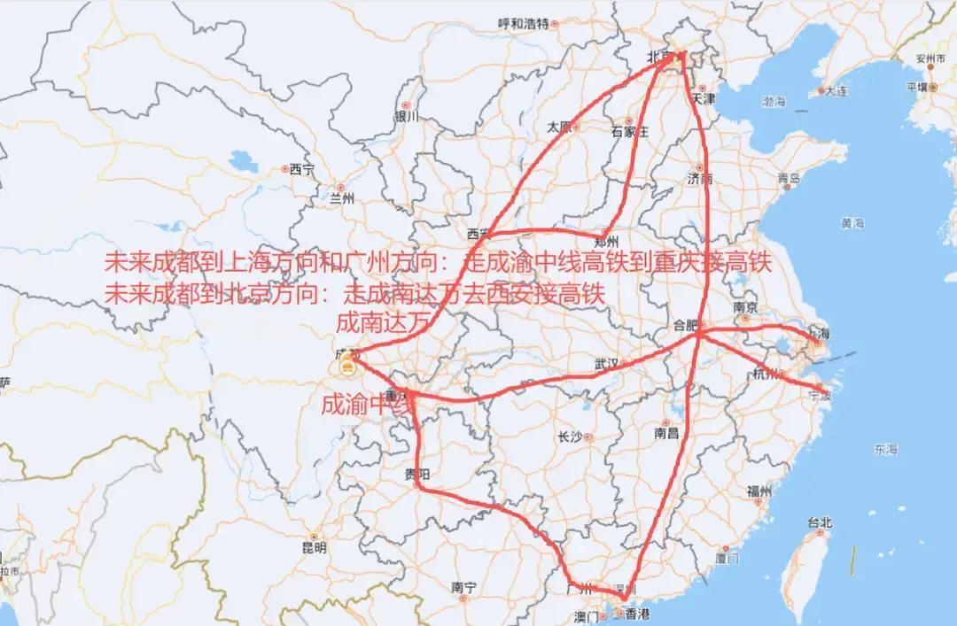 以后成都人出门，怕是真要感谢乐至这个不起眼的地方了。盯着地图看了半天，发现一个