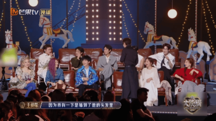 王勉不小心插到魏哲鸣的头盖骨，真的别太好笑哈哈哈哈，这么准确的吗