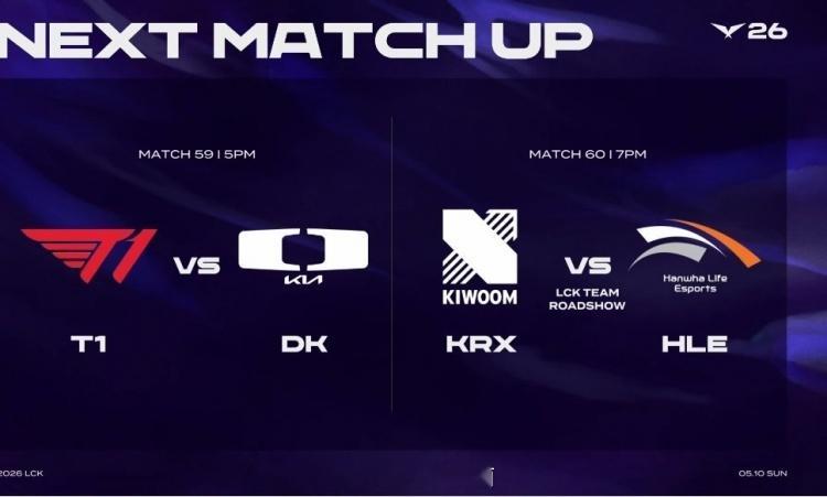 LCK今日赛后积分榜：回到同一起跑线的NS和BFX；明日预告T1vsDK！LCK