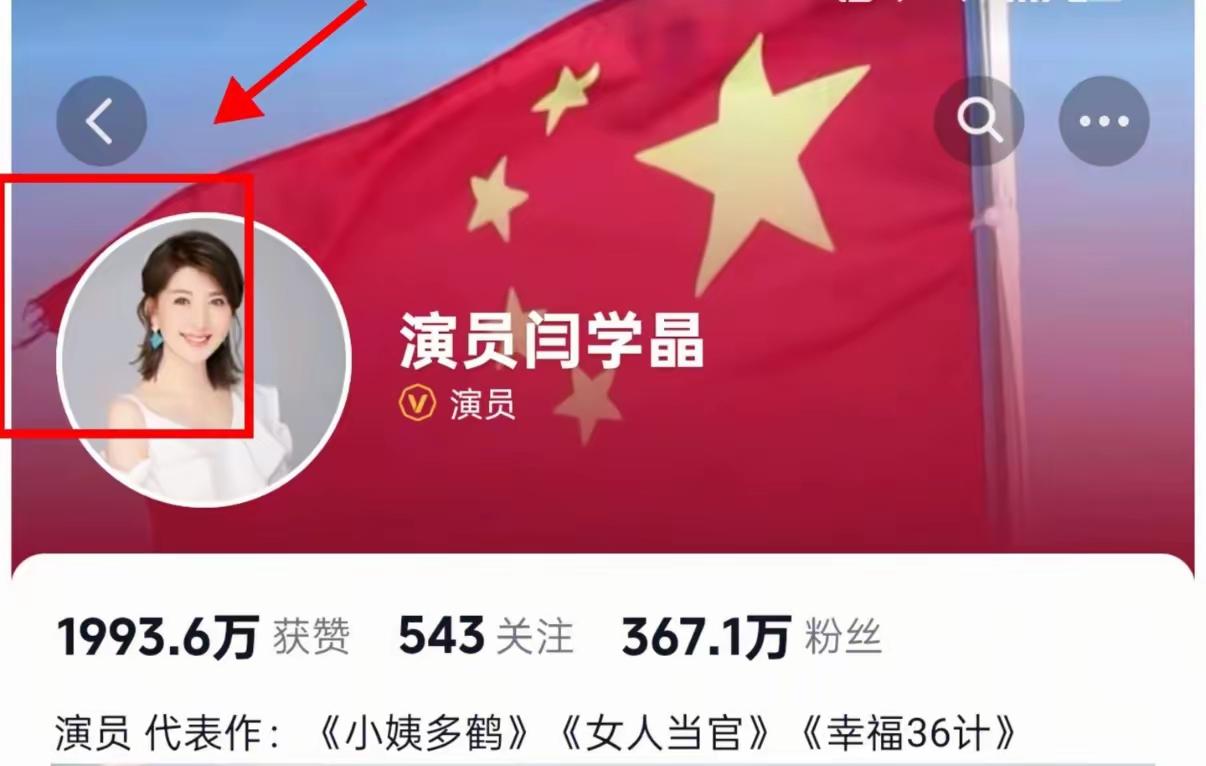 闫学晶国旗背景图引争议，破损元素触碰国旗尊严红线网友的火眼金睛又一次盯上了